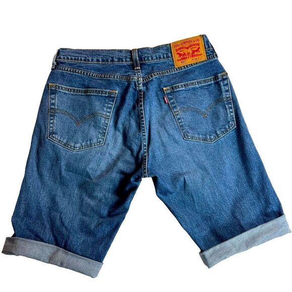 Levi’s 511 Cuffed Bermuda Denim Shorts - Picture 1 of 7